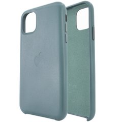 Чохол для iPhone 11 Pro Max Leather Case PU Fir Green