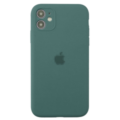 Чехол Silicone Case FULL CAMERA (для iPhone 11, Pine Green)