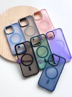 Чехол для iPhone 15 Pro Max Nofelet MATT Case with MagSafe - Black