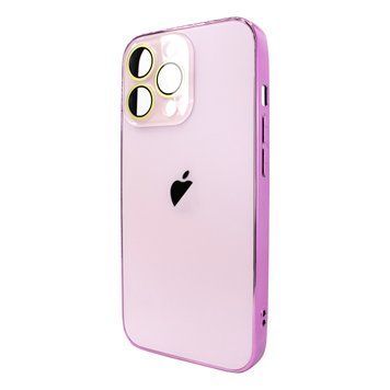 Чохол для iPhone 12 Pro : AG-PC Glass &ndash; Pink