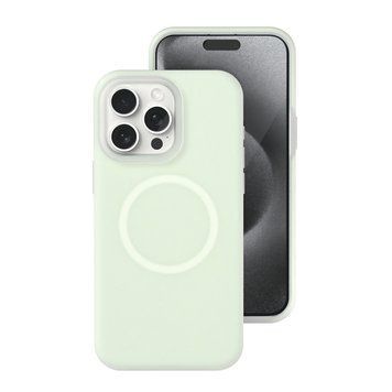 Чехол для iPhone 14 Pro Max : Neon Silicone Case MagSafe &ndash; Mint