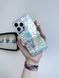 Чохол прозорий для iPhone 14 Pro Max Hologram Case Heart 4