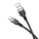 Кабель HOCO (USB to Type-C) 3A X109 Energy &ndash; Black (1m) 1