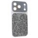 Чехол для iPhone 17 Pro : AITO PU-Leather Leopard Case &ndash; Black