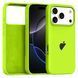 Чехол для iPhone 17 Pro &ndash; Silicone Case Full (№66 Neon Green)