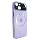 Чехол для iPhone 13 PC Slim Case with MagSafe с защитными линзами на камеру Light Purple