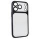 Чохол для iPhone 17 Pro Max : Titan Frame Matte PC Case &ndash; Black