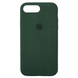 Чехол Alcantara FULL для iPhone (iPhone 7/8 PLUS, Green)