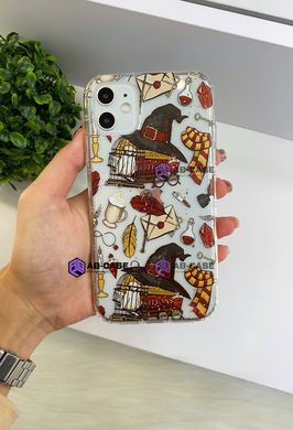 Чохол прозорий Print Gryffindor (Гриффиндор) на iPhone 13 Pro Max Harry Potter