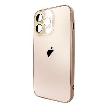 Чохол для iPhone 14 Pro : AG-PC Glass &ndash; Gold