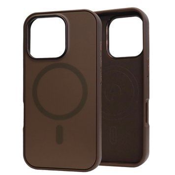 Чехол для iPhone 16 Pro : Nofelet Tech MagSafe Case &ndash; Brown