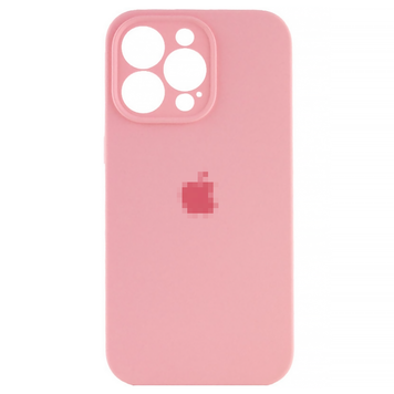 Чехол Silicone Сase для iPhone 13 Pro Max Full Camera Light Pink