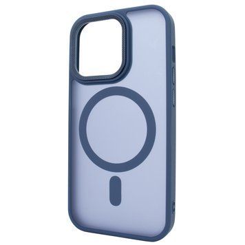 Чехол для iPhone 15 Pro Max Nofelet MATT Case with MagSafe - Dark Blue