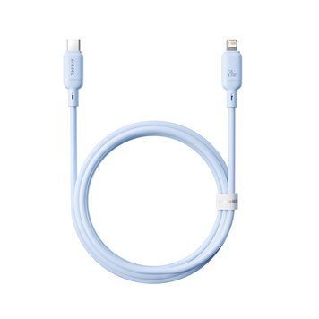 Кабель Baseus (Type-C to Lightning) 20W Silky Series &ndash; Blue (1m)