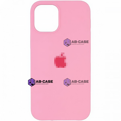 Чехол для iPhone 16 Plus Silicone Case FULL (№6 Light Pink)