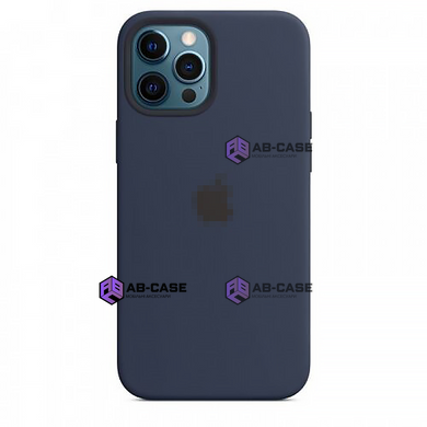 Чохол Silicone Case на iPhone 15 Pro Max FULL (№8 Midnight Blue)