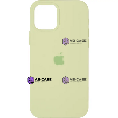 Чехол Silicone Case для iPhone 15 Plus Full (№64 Avocado)