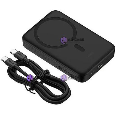 Безпровідний магнітний павербанк 10000 mAh 20w Baseus Slim Compact Black