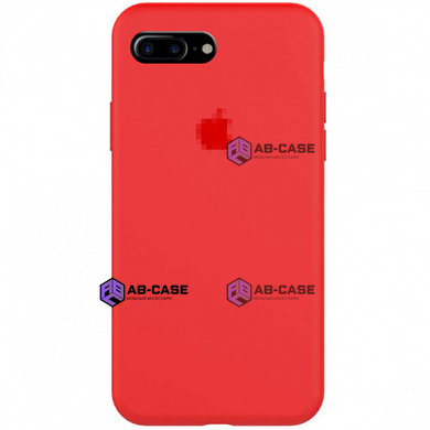 Чехол Silicone Case для iPhone 7/8 Plus FULL (№14 Red)