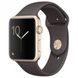 Силіконовий ремінець на Apple Watch (42mm, 44mm, 45mm, 49 mm №22 Cocoa, S)