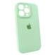 Чехол для iPhone 16 : Silicone Case Full Camera - №74 Pistachio