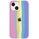 Чехол радужный Rainbow для iPhone 13 Mini Pink