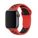 Ремінець силіконовий Nike Sport Band на Apple Watch 42|44|45|49mm Red-Black