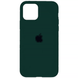 Чехол Silicone Case для iPhone 11 FULL (№49 Forest Green)