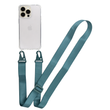 Прозрачный чехол для iPhone 11 Pro c ремешком Crossbody Forest Green
