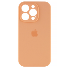 Чехол Silicone Сase для iPhone 15 Pro Max Full Camera №75 Cantaloupe