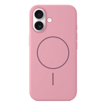 Чохол для iPhone 16 : Silicone Slim MagSafe &ndash; Rose Pink