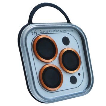 Защитные линзы для камеры Metal Classic (iPhone 12 Pro, Orange)