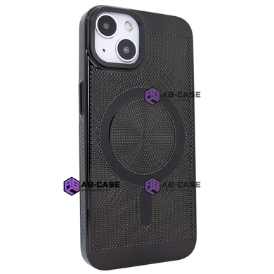 Чехол для iPhone 15 Plus Perforation Case with MagSafe Black