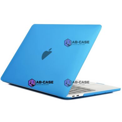 Чехол-накладка для MacBook New Pro 13.3 (A1706,A1708,A1989,A2159,A2289,A2251,A2338,M2 A2338), MATT Case - Sea Blue)