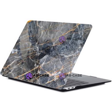 Чехол-накладка для MacBook Air 15 M2, M3 (A2941, A3114) (2023-2024) Print Case - Gray Marble