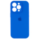 Чехол для iPhone 16 Pro : Silicone Case Full Camera - №63 Capri Blue