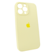 Чехол Silicone Сase для iPhone 15 Pro Full Camera №51 Mellow Yellow