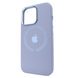 Чохол для iPhone 14 Pro Silicone case with MagSafe Metal Camera Lavender Gray