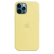 Чохол Silicone Case на iPhone 12 pro Max FULL (№51 Mellow Yellow)
