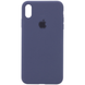 Чохол Silicone Case на iPhone Xs Max FULL (№8 Midnight Blue)