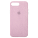 Чехол Alcantara FULL для iPhone (iPhone 7/8 PLUS, Pink)