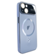Чехол для iPhone 13 PC Slim Case with MagSafe с защитными линзами на камеру Sierra Blue