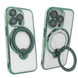 Чехол для iPhone 15 Pro Clear Shining Holder with MagSafe Green 1
