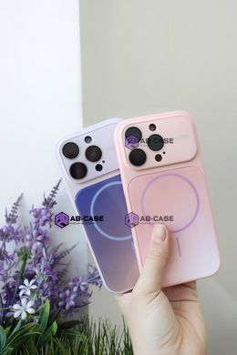 Чехол для iPhone 15 : Gradient Glass MagSafe Case &ndash; Purple