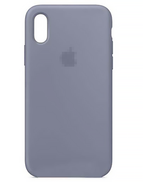 Чехол Silicone Case для iPhone Xs Max FULL (№46 Lavender Gray)