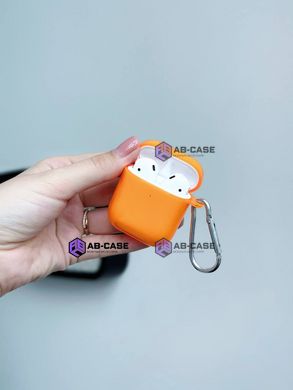 Чехол для AirPods 3 полупрозрачный Neon Case Orange
