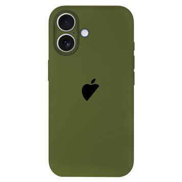 Чехол для iPhone 16 : Silicone Case Full Camera - №48 Virid