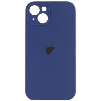 Чехол для iPhone 14 Plus : Silicone Case Full Camera &ndash; Deep Navy (№69)