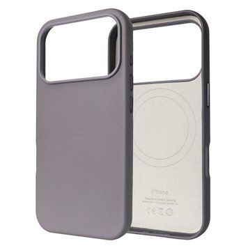 Чохол для iPhone 17 Pro : Leather Case PU with MagSafe &ndash; Dark Gray