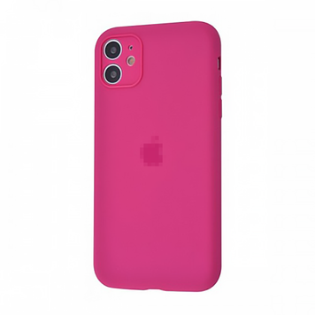 Чехол Silicone Case FULL CAMERA (для iPhone 11, Dragon Fruit)
